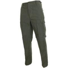 BDU Olive Green Rip Stop Trousers Thumbnail