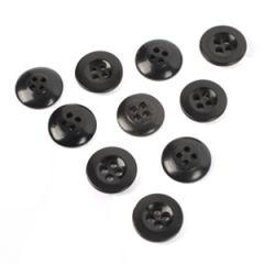 Black Vintage Buttons - Type 2 - 1.7 cm Thumbnail