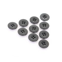Black Vintage Buttons - Type 3 - 1.7 cm Thumbnail