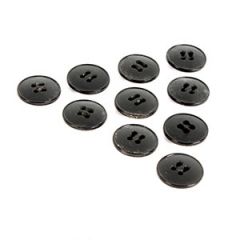 Black Vintage Buttons - Type 4 - 1.5 cm Thumbnail