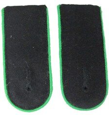 Waffen SS EM Shoulder Boards (Middle Green)