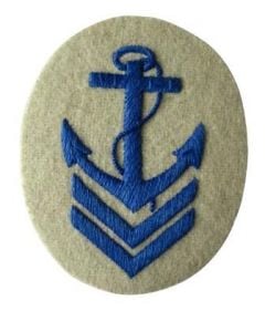 WW2 Kriegsmarine Ober Boatswain Senior NCO Trade Badge