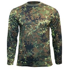 Flecktarn Camo Long Sleeved T-Shirt