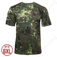 German Army Flecktarn Camouflage T-shirt thumbnail