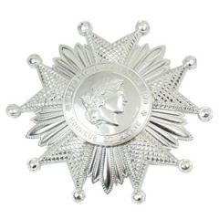 French Legion of Honor Breast Star - Silver - Thumbnail