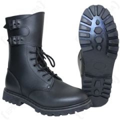 Black French Ranger Boots thumbnail