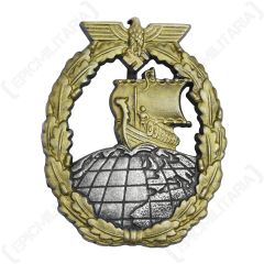 WW2 German Kriegsmarine Auxiliary Cruiser Badge