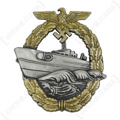 WW2 German Kriegsmarine E-Boat Badge