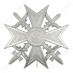 Spanish Cross with Swords - Silver 2