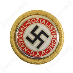 NSDAP Golden Party Badge - Dated