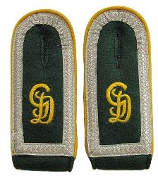 Grossdeutschland Unterfeldwebel Shoulder Boards