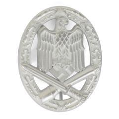 German General Assault Badge Silver