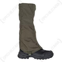 Gaiters with Steel Wire Fixing - Olive Drab