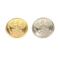 Imperial German Prussian Gefreiter Insignia Buttons Pair - 25mm