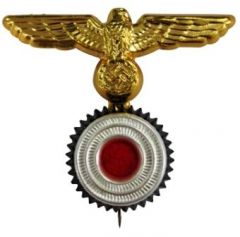 Kriegsmarine Metal Eagle and Cockade Pin