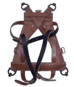 German All Leather A-frame
