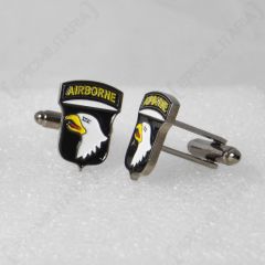 Pair of American 101st Airborne Division Cufflinks facing left