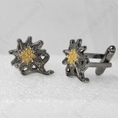 German Edelweiss Cufflinks