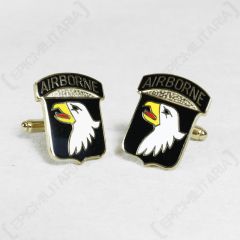 American 101st Airborne Division Cufflinks - Large Type