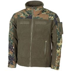 MFH Combat Style Fleece Jacket - Flecktarn