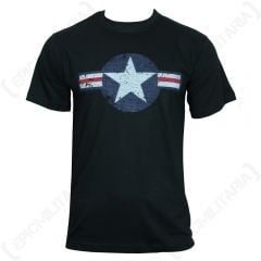 Black USAF T-Shirt