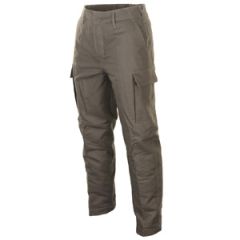 Olive Green Moleskin Thermal Trousers