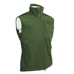 Olive Green Softshell Vest thumbnail