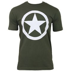 olive star tee thumb