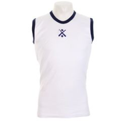 Original British White Sports Vest - Royal Navy - Badged Thumbnail