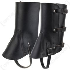 Original Swiss Leather Gaiters