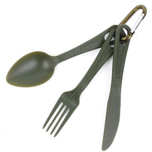 Plastic Camping Cutlery Set