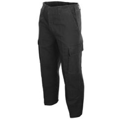 Prewashed Moleskin Trousers - Black Thumbnail