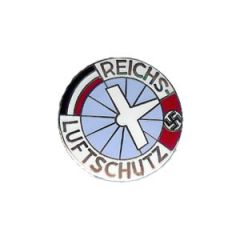 Reichs Luftschutz pin badge