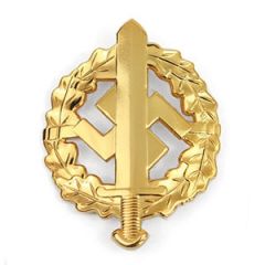 WW2 SA Sports Badge in Gold Thumbnail