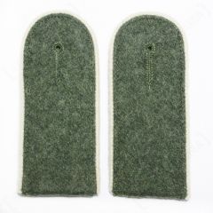 Infantry EM Shoulder Boards Field Grey (White piped)