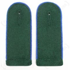 Medic EM Shoulder Boards Bottle Green (Blue piped)