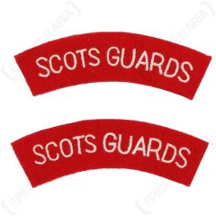 Scots Guards Shoulder Titles - Imperfect