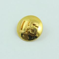 Single US Collar Disc - Gold - Thumbnail