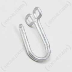 WW2 German Tunic Belt Support Hook - Silver