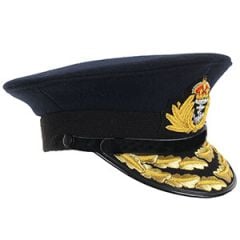 Royal Navy Admiral Cap - Blue