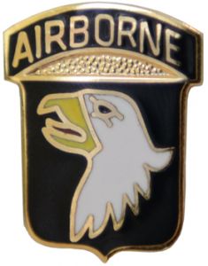 101st Airborne Pin Badge