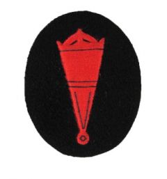 Kriegsmarine Blockade Weapons Specialist Trade Badge - Blue backing