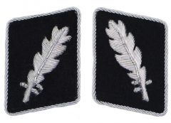 Waffen-SS Standartenfuhrer Collar Tabs