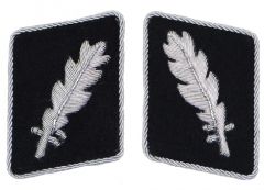 Waffen-SS Standartenfuhrer Collar Tabs