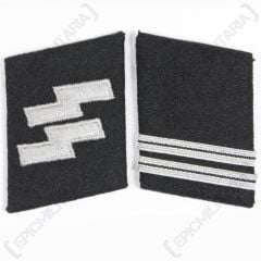 Waffen-SS Rottenfuhrer Collar tabs