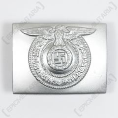 Waffen-SS Silver Belt Buckle