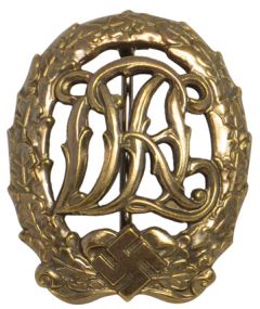 WW2 DRL Sports Badge in Bronze