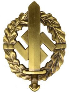 WW2 SA Sports Badge in Bronze