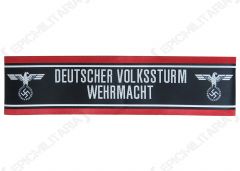 WW2 German Deutscher Volkssturm Wehrmacht BEVO Cuff Title
