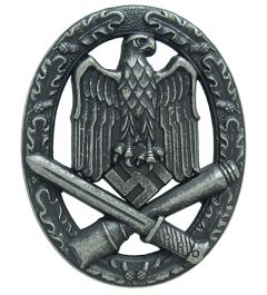 German General Assault Badge Antique Effect